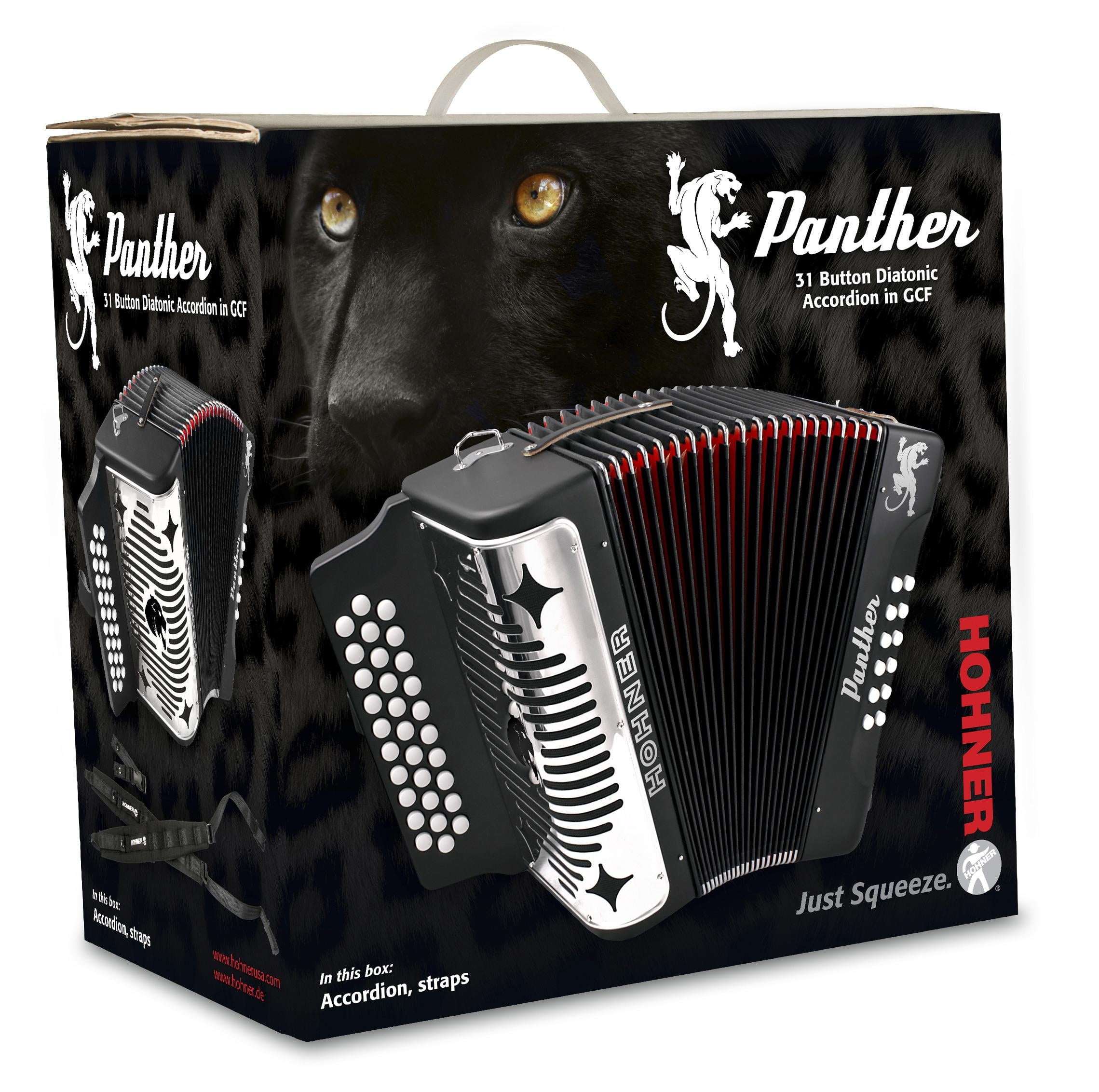 3100GB Panther Tex Mex GCF Accordion
