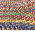 thumbnail image 4 of "Capel American Heritage Braided Area Rug - 3ft Round Multi-color Indoor Rug for Living Room", 4 of 5