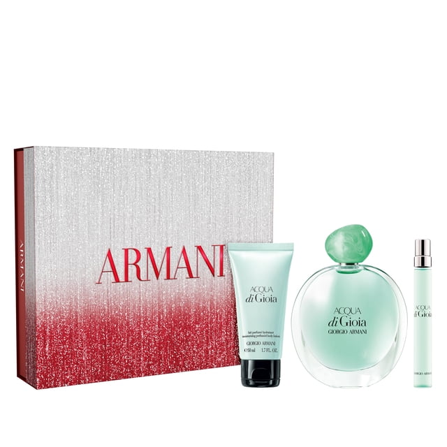 Set de Perfume Armani Beauty Acqua di Gioia 100 ml + 9 ml + 50 ml