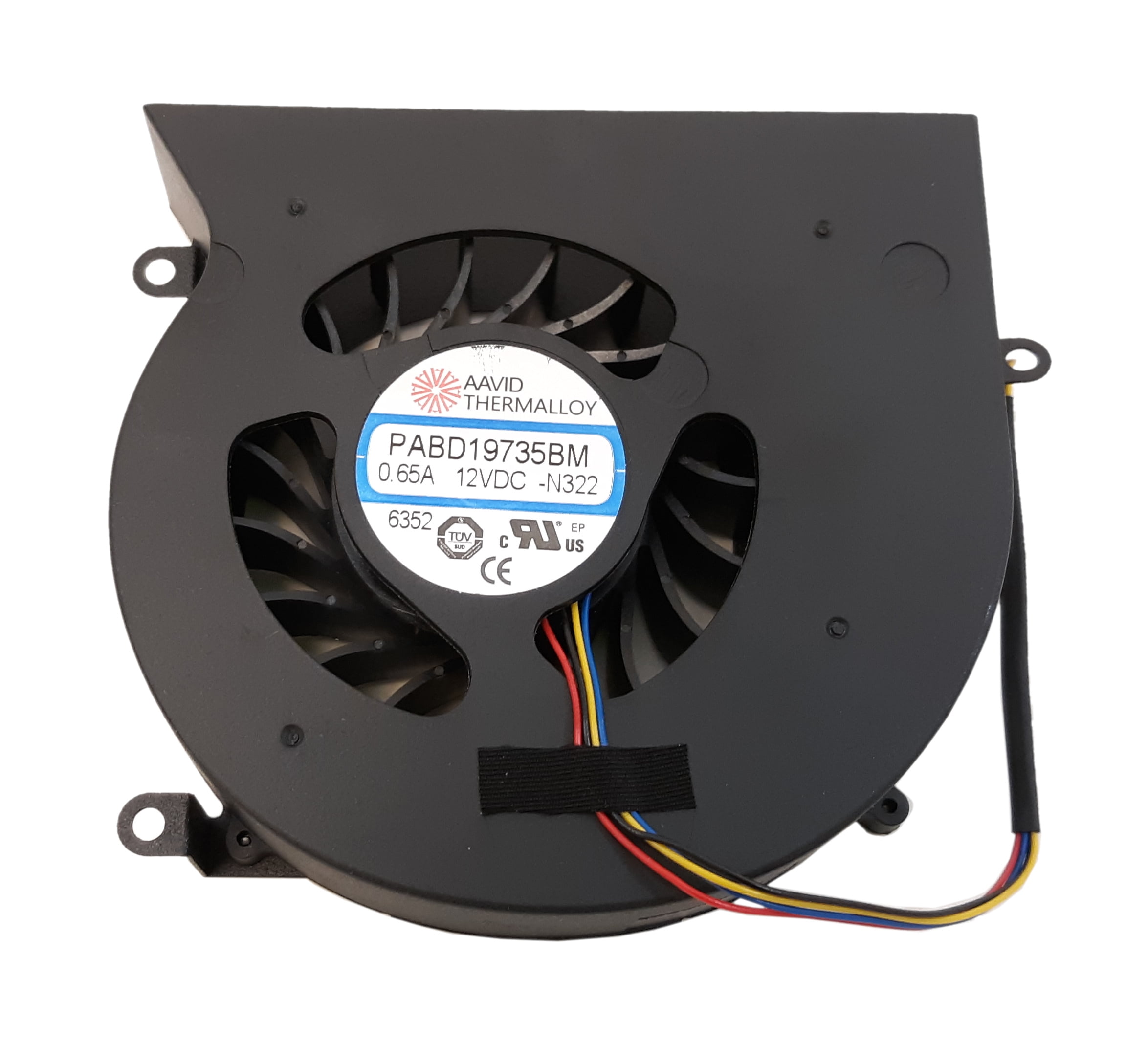 Aavid Thermalloy Laptop CPU Cooling Fan 4 Pin For MSI 0.65A 12VDC
