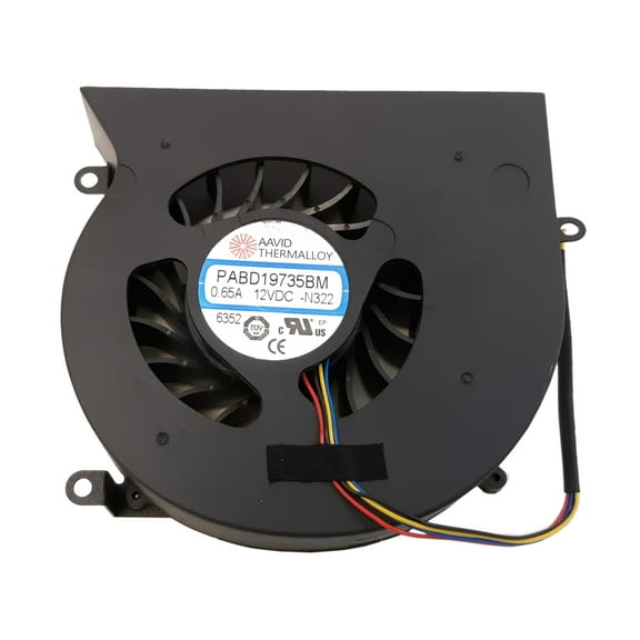 Aavid Thermalloy Laptop CPU Cooling Fan 4 Pin For MSI 0.65A 12VDC PABD19735BM N322