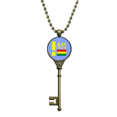 thumbnail image 1 of Soy de Bolivia Llavero Collar Colgante Bandeja Cadena Embellecida Unbranded M, 1 of 3