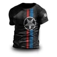 thumbnail image 4 of Playera Hombre Moda Retro Mobil Oil Vintage Moda Casual, 4 of 5