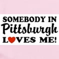 thumbnail image 2 of CafePress - Somebody In Pittsburgh Loves Me Infant Bodysuit - Baby Light Bodysuit, Size Newborn - 24 Months, 2 of 4
