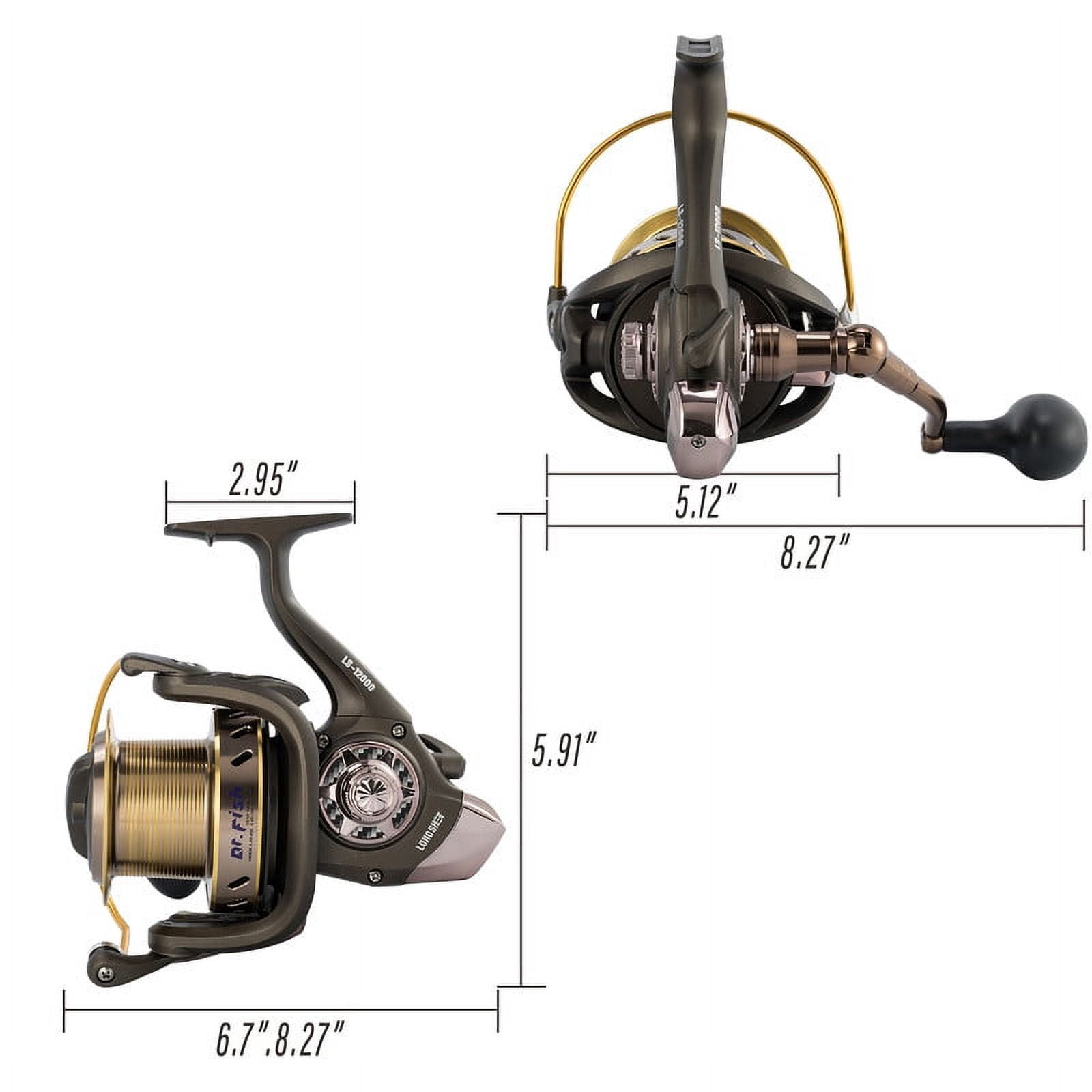dr fish saltwater ls 12000 reel Fishing The Spinning Reel is a great choice for a live bait spinning reel and one of the best reels Dr fish