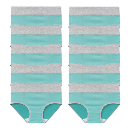 ATOYSOY Women s Multipack Solid Panty Classic Briefs Comfy Shapewear Control Briefs Seamless Plus Size Hip Lifting Cotton Panties  10 Pack Underpants Clearance Stretchy Green XXXXL