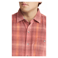 thumbnail image 2 of Men's Big & Tall Long Sleeve Coastline Cord Redwood Check Camp Shirt (New Red Sail, 4XB), 2 of 2