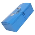 thumbnail image 2 of "Sturdy Portable Tool Storage Box with Lock, Durable Iron Construction, Large Capacity for Home and Automotive Tools, Lightweight and Easy to Carry", 2 of 7