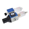 thumbnail image 4 of Air Compressor Filter, Air Compressor Flowing Filter Water Separator For Air Compressor Air Compressor Water Separator Pressure Regulator Lubricator Combination Water Oil Separator, 4 of 7