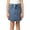 X2 Dark Blue, variant on Ticikt Girl's Y2k Denim Skirt Elastic High Waisted Jean Midi Skirts with Pocket,Color:Blue,Size:6-7 Years