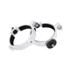 thumbnail image 5 of 2x Anillos para tubo de telescopio Accesorios para telescopio Instalación sencilla Astronomía Compacto para lente principal Profesional 80 mm para, 5 of 10