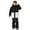 d-Black4960, variant on Outfit Sets New Children Ski Suit Boys Girls Winter Outdoor Warm Padded Child Long Sleeve Tops Long Pants Clothes Sets Fashionable O-Neck Dailywear