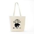 thumbnail image 6 of CafePress - Gigi Bear Grandma Gift Tote Bag - Unisex Canvas Tote Bag, Beige, 1-Piece, 6 of 7