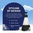 thumbnail image 7 of Cleancult Refillable Liquid Hand Soap Dispenser, Matte Black Color, 12 oz, 7 of 7