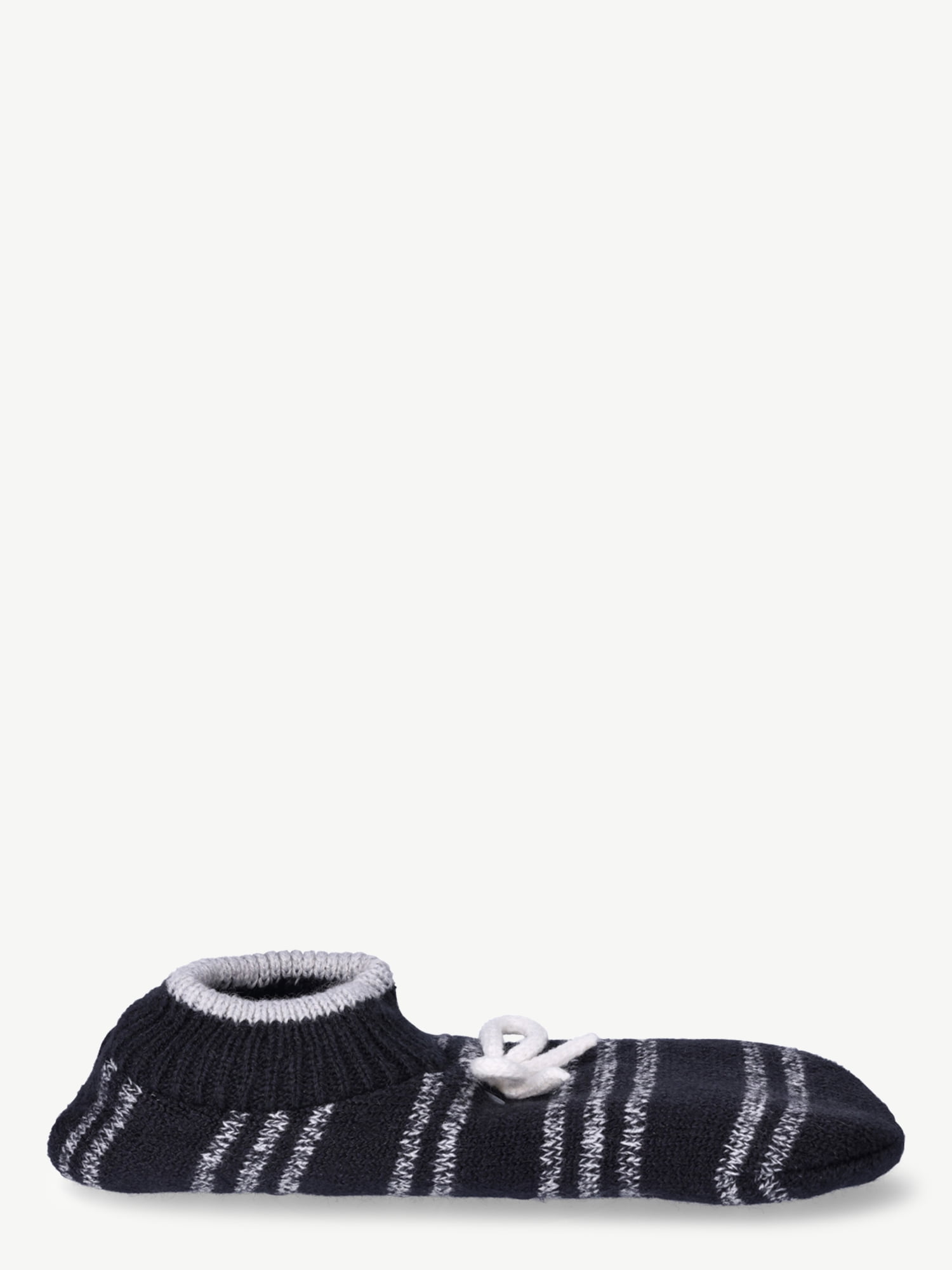 Joyspun Women's Knit Slipper Socks, 2-Pack, Size 4-10