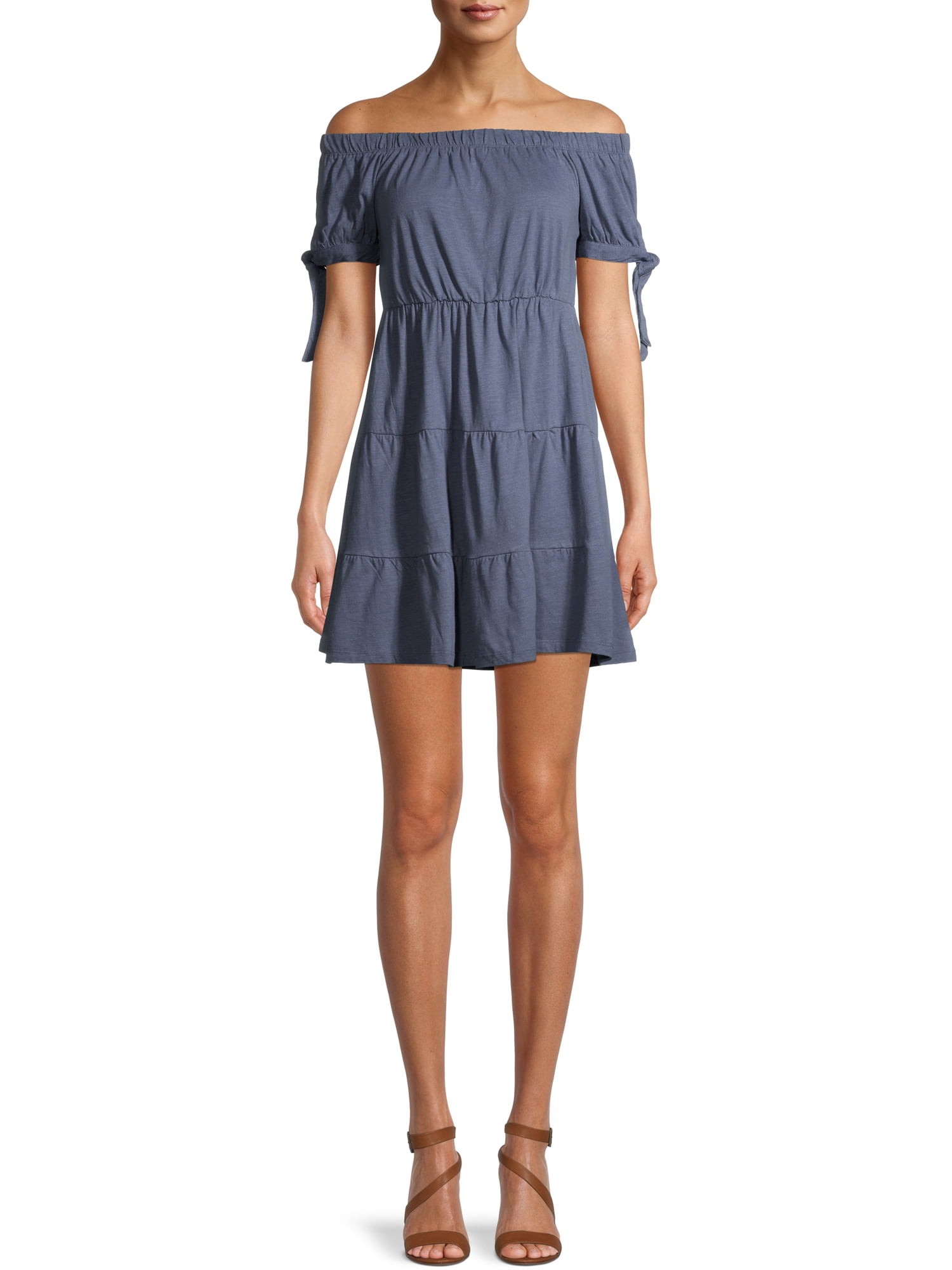 off the shoulder babydoll dress