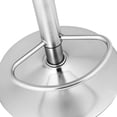 thumbnail image 4 of Topbuy Set of 2 Swivel Bar Stools Adjustable Brushed Stainless Steel, 4 of 5