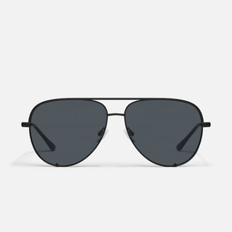 Quay Australia Hold Please Aviator Sunglasses Black Smoke 2  display picture 1