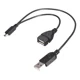 thumbnail image 1 of Cable Usb 2.0 De A Otg Host Power Micro Usb Y Divisor A Usb, 1 of 8