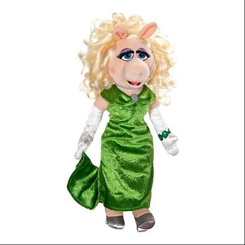 The Muppets Muppets Most Wanted Miss Piggy Plush Figure Green Dress Walmart Com