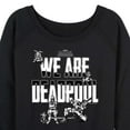 thumbnail image 3 of Marvel Deadpool & Wolverine - We Are Deadpool Doodles - Women's French Terry Pullover Sweatshirt, 3 of 5