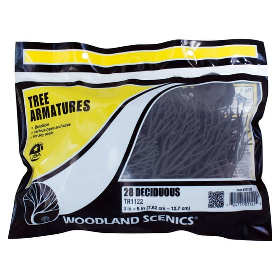 Woodland Scenics 3" to 5" Deciduous Tree Armatures