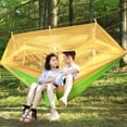 thumbnail image 2 of Unbranded Camping Hammock,Portable Hammock with Net,2 Person Hammock Tent Lightweight Hammock with Straps, Swing Hammock Bed for Outdoor Backpacking Backyard Hiking, 2 of 10