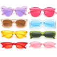thumbnail image 1 of Paquete de 8 Anteojos de Sol Dwenarry Party Coloridos para Mujeres, 1 of 9