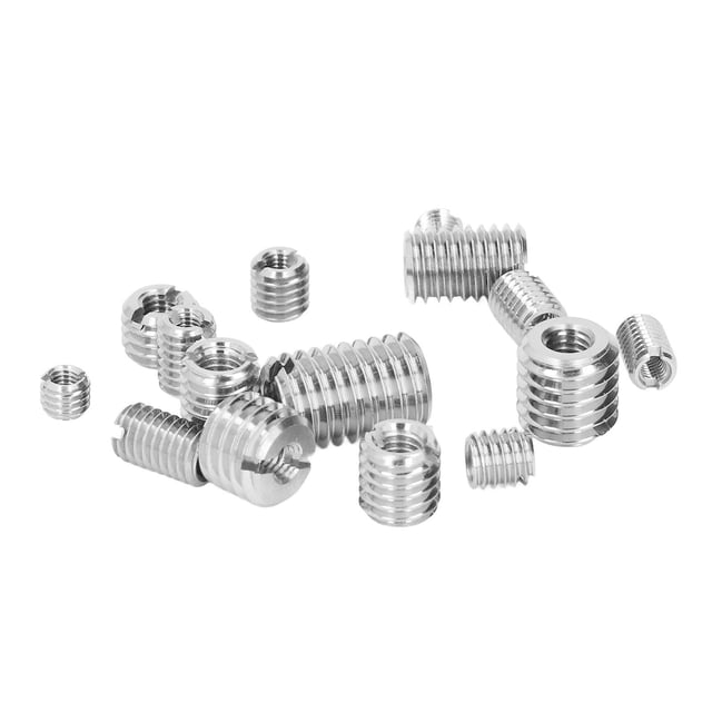Threaded Insert, Anticorrosive Stainless Steel Internal Thread Nut Burr Free M3 M4 M5 For Repair Protection