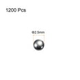thumbnail image 2 of Unique Bargains Boules de Précision Diamètre 2.5mm Acier Inoxydable 304 pour Roulements Lot de 1200, 2 of 5