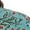 Teal Green, variant on Moomaya Sleepwear, Printed Kaftan With Shorts Set, Rayon Nightwear 2 Pc Loungewear
