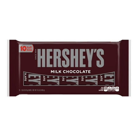 Product of Hershey's Milk Chocolate Bars, 10 ct. [Biz (Best Brand Chocolate Milk After Workout)