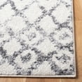 thumbnail image 3 of SAFAVIEH Tulum Selena Distressed Geometric Runner, 2'2" x 9', Ivory/Grey, 3 of 7