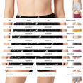 thumbnail image 3 of TRUBKH Shorts for Women Summer Casual Outfits Elastic Waist Shorts Straight Leg Women's Lounge Shorts Beach Bottoms Hiking Athletic Shorts Everyday Short Knee Length Shorts with Pockets Purple XL, 3 of 5