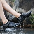thumbnail image 6 of Calceus Casual Mens Womens Flats Water Shoes Pool Beach Swim Slip-On Creek Diving Shoes Black 7, 6 of 6