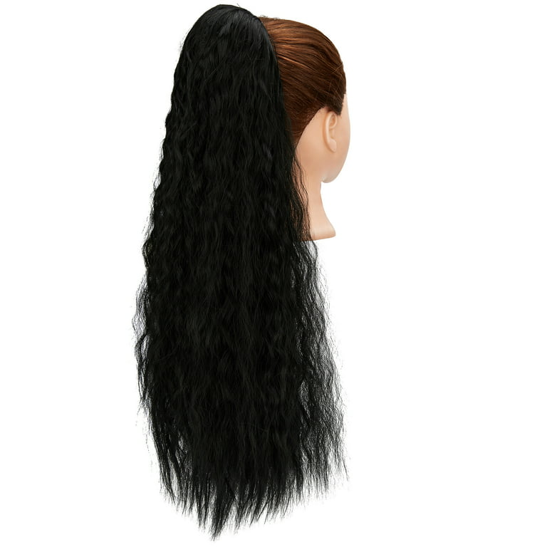 Black Long Pigtail Hair Extensions