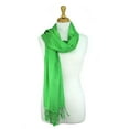 thumbnail image 2 of Large Solid Color Pashmina Shawl Wrap Scarf 78" X 28", 2 of 3