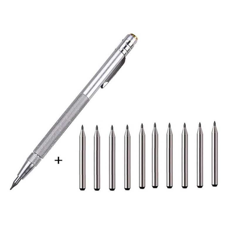 Carving Tool,Etching Engraved Pen for Metal/Glass/Ceramics/Gold?Tungsten Carbide Tip Scriber (4 Pcs)