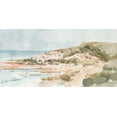 thumbnail image 2 of Caroline, Emma 24x14 White Modern Wood Framed Museum Art Print Titled - Neutral Seaside II, 2 of 4