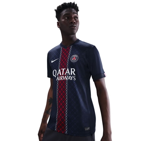 Men's Nike Navy Paris Saint-Germain 2025/26 Home Replica Jersey