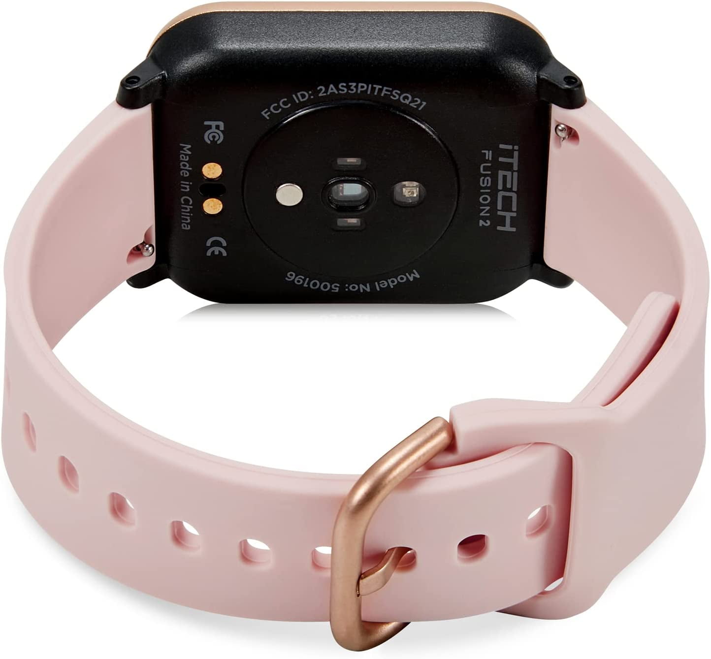 Itech Fusion 2S Unisex Adult Smartwatch w/ Multi-Sport, Pink