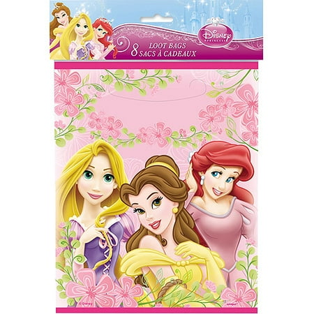 Disney Princess Favor Bags, 8pk