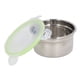 thumbnail image 1 of 304 Contenedor de Alimentos de Acero inoxidable, receptor de acero inoxidable a Prueba de Fugas para frutas y Almacenamiento de comidas en cocinas del hogar, 1 of 7