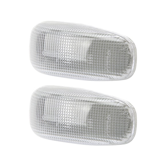2PCS Feux de Position Latéraux, 2108200921 Tourner la Lampe d'Angle, le Remplacement des Clignotants de Marqueur Latéral Orange pour Vaneo W414 2002-2005