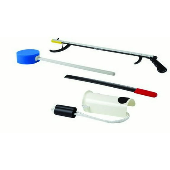 FabLife Standard ADL Hip / Knee Equipment Kit, Reacher - 32 Inch Length / Shoehorn - 18 Inch Length, 86-0071 - EACH
