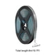 thumbnail image 2 of Uxcell 1Pcs 0.3in x 19.7Ft Cinta de Sellado Peel and Stick Moldura, Diseño de Moldura Flexible Autoadhesiva de PVC (Plateado), 2 of 5