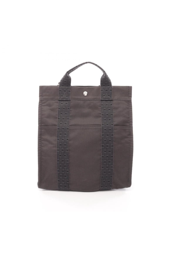 Pre-Owned Hermes Herms Air Line Ad MM Backpack/Handbag, Canvas/Nylon Canvas, Men's/Women's,...