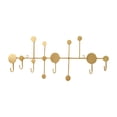 thumbnail image 4 of Perchero Puerta Perchero, Gancho de Pared de Hierro nórdico Decorativo Multiusos Portátil, Colgador Detrás de La Puerta para Puerta, Toalla de Entrada grande y dorado BLESIY Gancho para ropa, 4 of 8