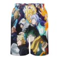 thumbnail image 4 of Anime My Hero Academia Mha Short Sweatpants Summer Daily Cozy Lounge Shorts 3D Printed Beach Shorts Sweatpants With Drawstring And Pockets, 4 of 7