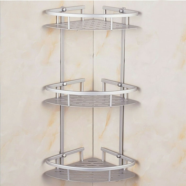 Storage Rack Hanging Bathroom Shower Shelf 3 Tier Aluminum Shower Caddy -  China Shower Caddy, Shower Shelf